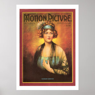 Marion Davies 1919 Movie Magazine Print