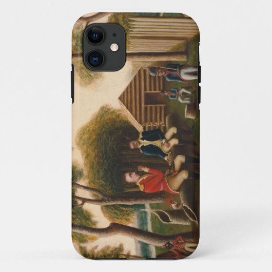 Marion Feasting de Britse officier Case-Mate iPhone Case (Achterkant)