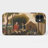 Marion Feasting de Britse officier Case-Mate iPhone Case (Achterkant (horizontaal))