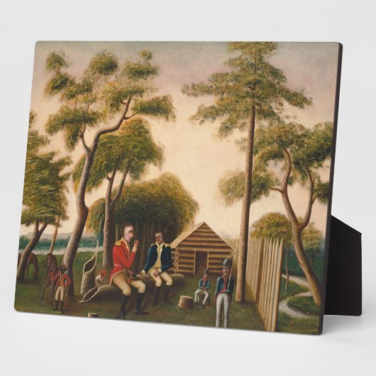 Marion Feasting de Britse officier Fotoplaat (Zijkant)