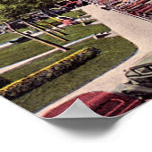 Marion, Indiana Downtown Uitzicht Poster (Hoek)