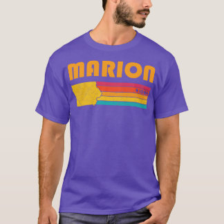 Marion Iowa Verdrietig Souvenir T-shirt