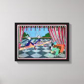 Marionette Curtsy CHANGE COLOR ~ Wrapped Canvas (Voorkant)