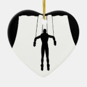 Marionette Puppet Keramisch Ornament (Voorkant)