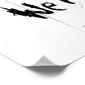 Marionette String Puppet Cartoon Character Poster (Hoek)