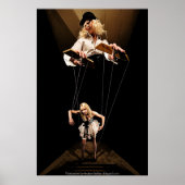 "Marionette" van Andrew Gettler Poster (Voorkant)