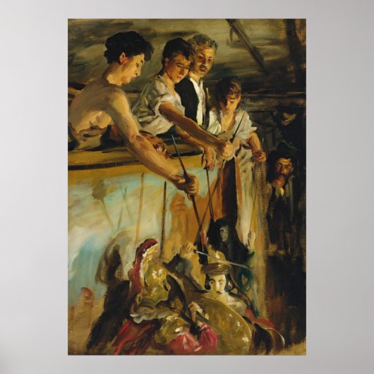 Marionetten, John Sargent Poster (Voorkant)