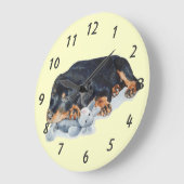 marionettenbeer rottweiler wristwatt grote klok (Hoek)