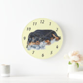 marionettenbeer rottweiler wristwatt grote klok (Huis)