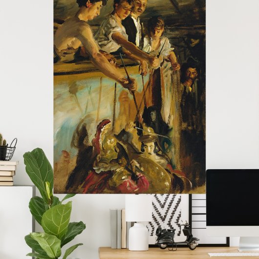 Marionettes, John Sargent Poster (Thuiskantoor)