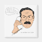 Mario's grapje over de telefoon magneet (Voorkant)