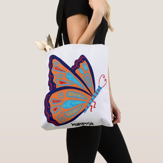 Mariposa Alebrije Tote Bag (Dichtbij)