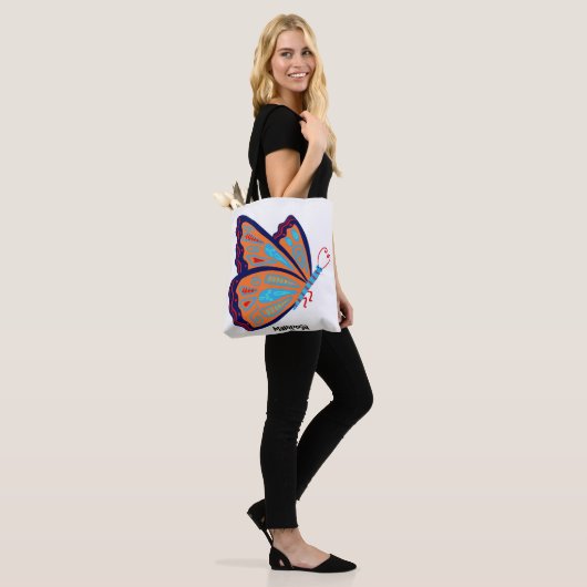 Mariposa Alebrije Tote Bag (Op model)