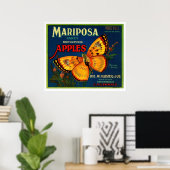 Mariposa appels poster (Thuiskantoor)