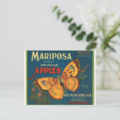 Mariposa Apples Briefkaart (Staand voorkant)