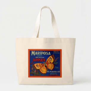 Mariposa Apples Grote Tote Bag
