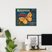 Mariposa Apples Poster (Thuiskantoor)