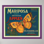 Mariposa Apples Poster (Voorkant)