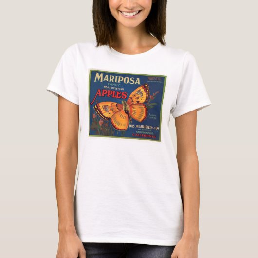Mariposa Apples T-shirt (Voorkant)