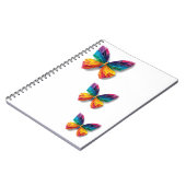 Mariposa de origami multicolor notitieboek (Linkerzijde)