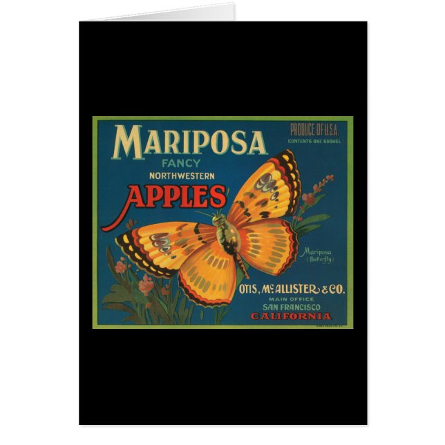 Mariposa Fancy Noordwestelijke appels (Voorkant)