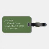 Mariposa Grove in Yosemite National Park Bagagelabel (Achterkant horizontaal)