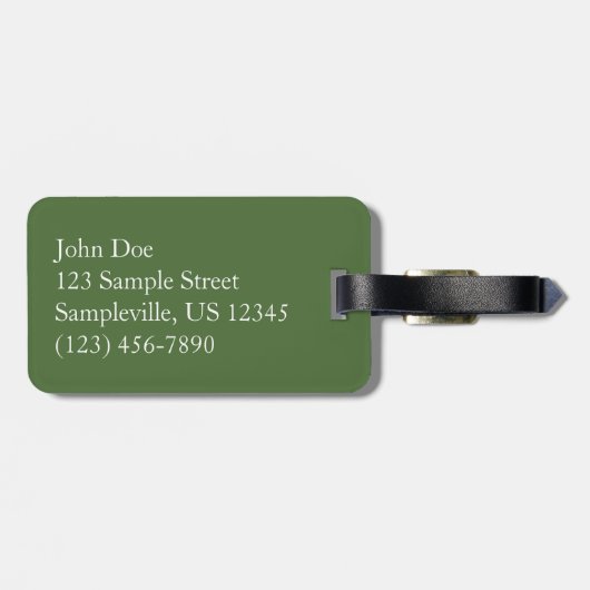 Mariposa Grove in Yosemite National Park Bagagelabel (Achterkant horizontaal)