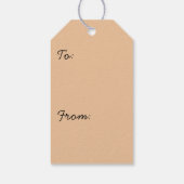 Mariposa Grove in Yosemite National Park Cadeaulabel (Achterkant)