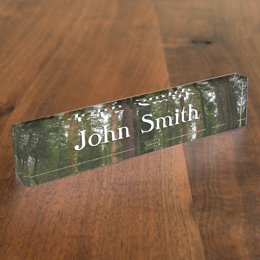 Mariposa Grove in Yosemite National Park Naambordje (Zijkant)