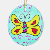 mariposa keramisch ornament (Links)