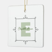 Mariposa Keramisch Ornament (Links)