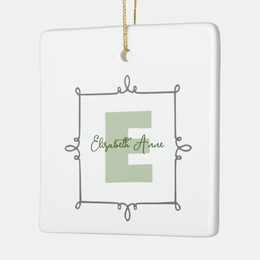 Mariposa Keramisch Ornament (Links)