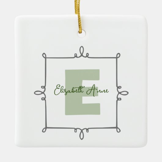 Mariposa Keramisch Ornament (Voorkant)