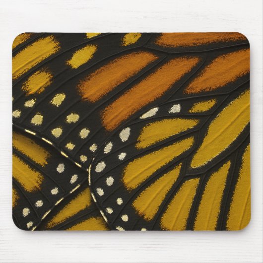 Mariposa Orange & Yellow Monarch Butterfly Wing Muismat (Voorkant)