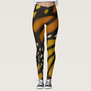 Mariposa Oranje & Gele Monarch Vlindervleugel Leggings