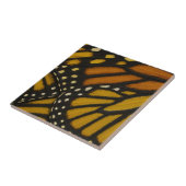 Mariposa Oranje Gele Monarch Vlindervleugel Tegeltje (Zijkant)