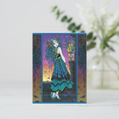 Mariposa Rainbow Butterfly Fairy Briefkaart (Staand voorkant)