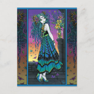 Mariposa Rainbow Butterfly Fairy Briefkaart