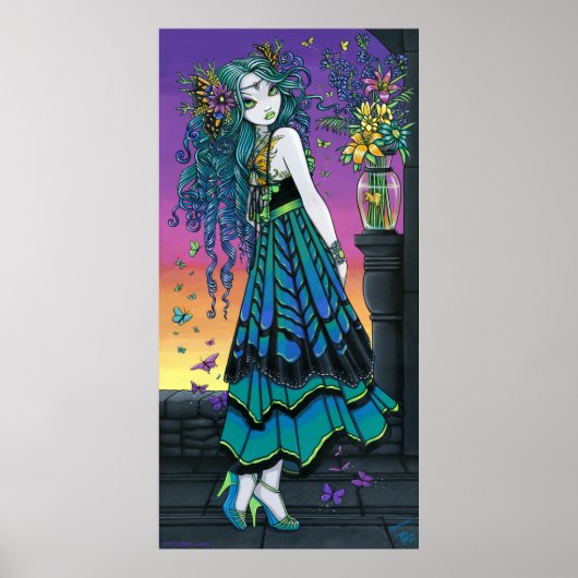 Mariposa Rainbow Butterfly Fairy Poster (Voorkant)