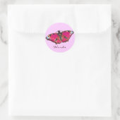 Mariposa ~ ronde sticker (Tas)