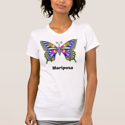 Mariposa T-shirt (Voorkant)