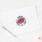 Mariposa (vlinder) ~ ronde sticker (Envelop)