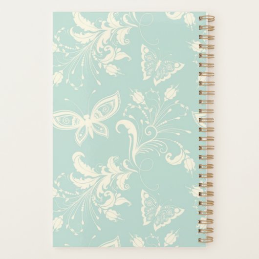 Mariposas Blancas  Planner (Achterkant)