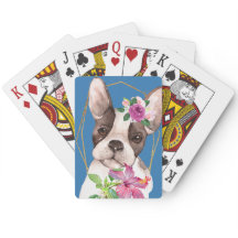 Marisol de Fancy Franse Bulldog-speelkaarten