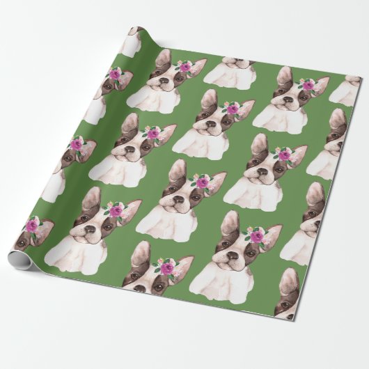 Marisol de Franse Bulldog Inpakpapier (Uitgerold)