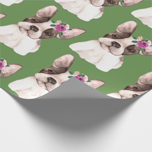 Marisol het Franse bulldog-werkpapier Cadeaupapier (Hoek)