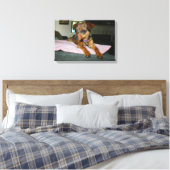 Marisol portret canvas afdruk (Insitu (Slaapkamer))