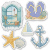 Marissa Caldwell onderzoekt Collectie #10 Sticker (Voorkant)