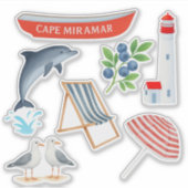 Marissa Caldwell onderzoekt Collectie #1 Sticker (Voorkant)