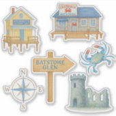 Marissa Caldwell onderzoekt Collectie #3 Sticker (Voorkant)